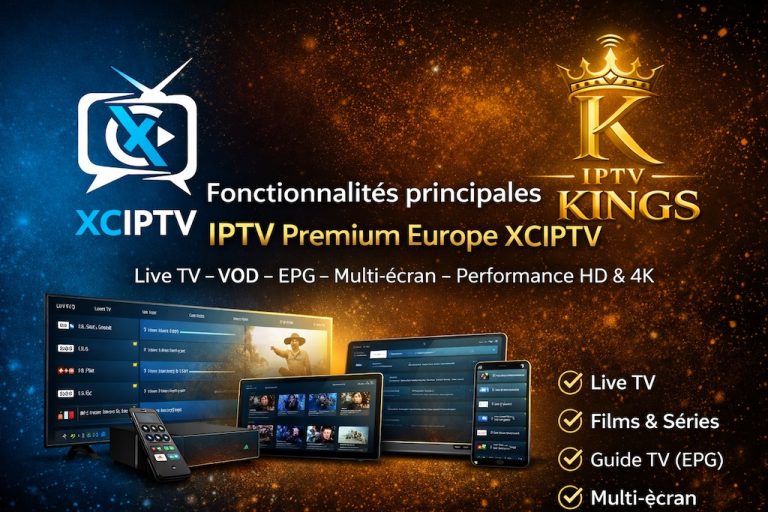 IPTV Premium XCIPTV – Live TV, VOD et EPG