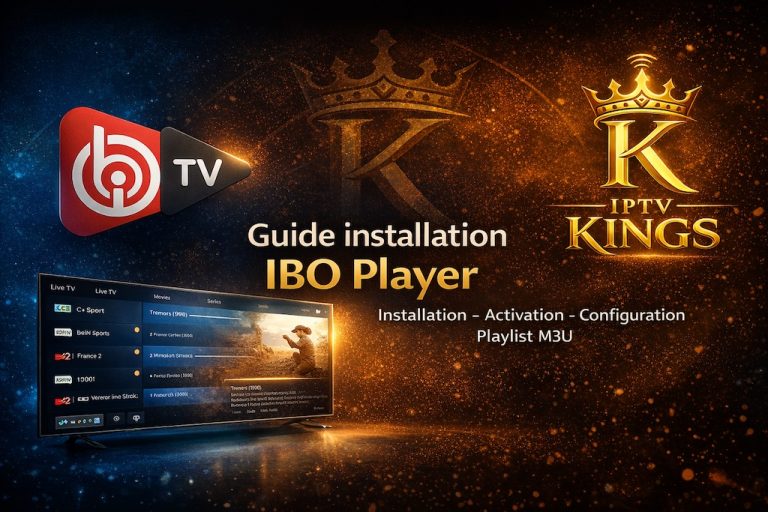 Guide installation IBO Player : tutoriel complet étape par étape