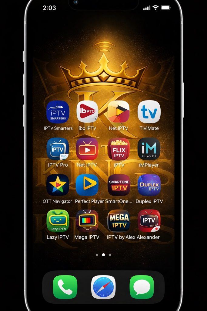 Application iOS OTT PREMIUM IPTV 2026