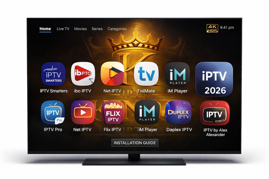 Application Smart TV OTT PREMIUM IPTV 2026