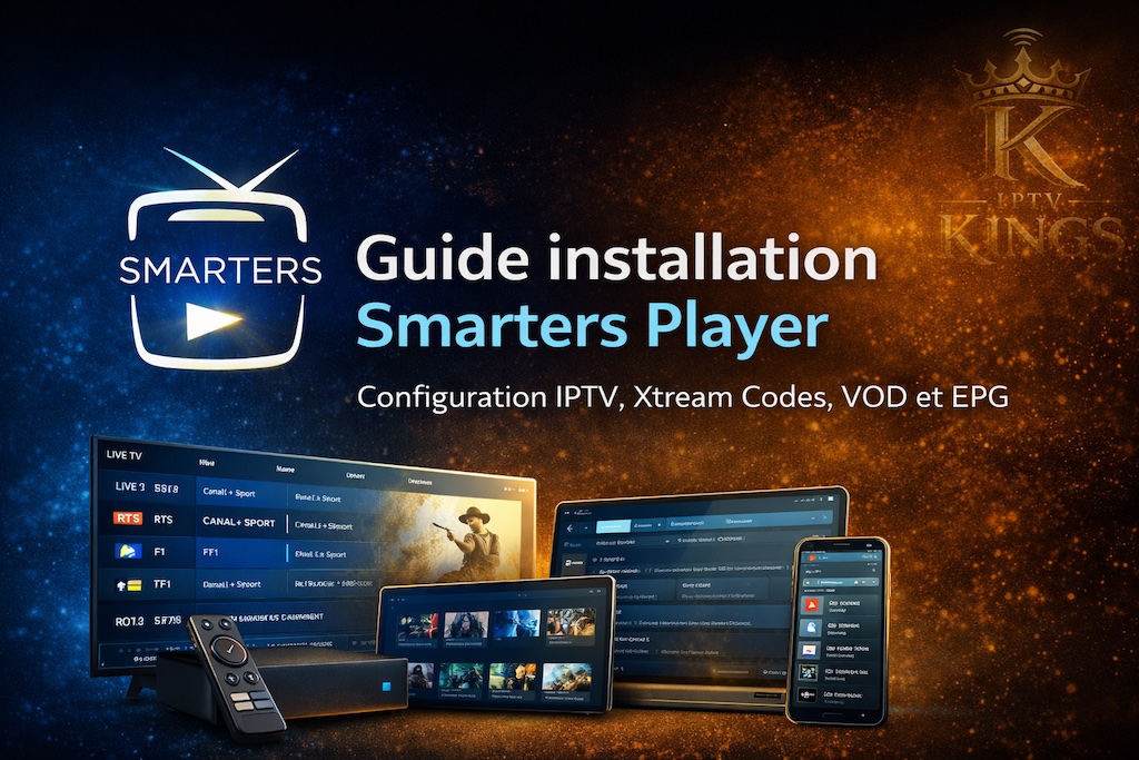 IPTV Kings – Smarters Player
