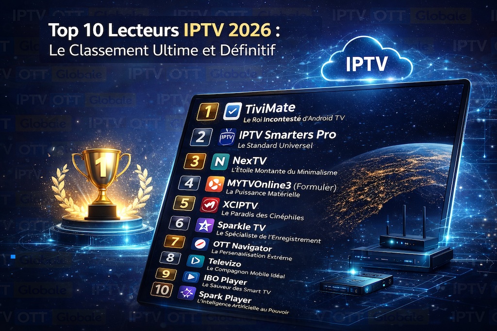 Top 10 Lecteurs IPTV 2026 : Le Classement Ultime et Définitif
